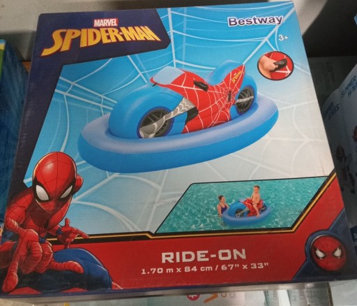 Zdjęcie oferty: Spiderman Motor Materac dmuchany bestway 98794