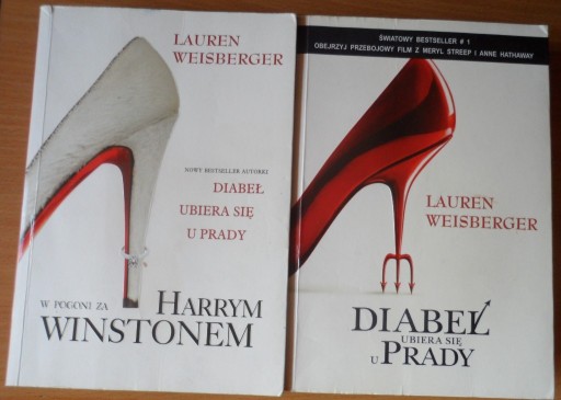 Zdjęcie oferty: Zestaw 2 książek Lauren Weisberger