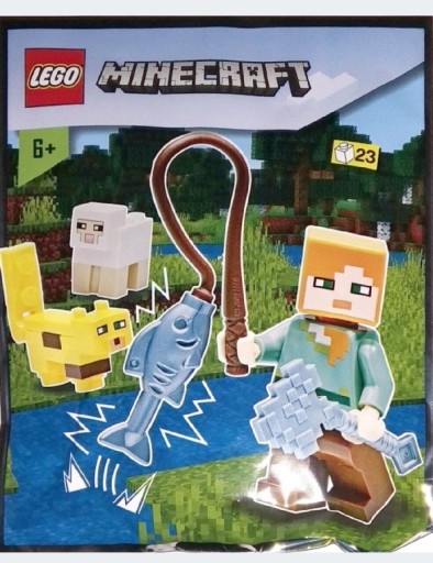 Zdjęcie oferty: LEGO Minecraft Alex Ocelot i Owca 662103 Polybag 