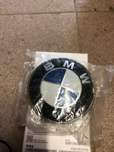 Zdjęcie oferty: emblemat znczek logo BMW + naklejka logo BMW