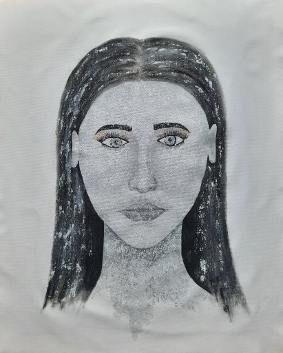 Zdjęcie oferty: Obraz kobieta, portret 40×50cm