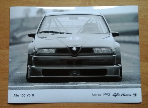 Zdjęcie oferty: Alfa Romeo 155 V6 TI oryginalne zdjęcia DTM 1993