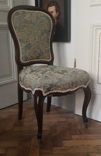 Zdjęcie oferty: Krzesło w stylu Ludwika Filipa z palisandru 1840r