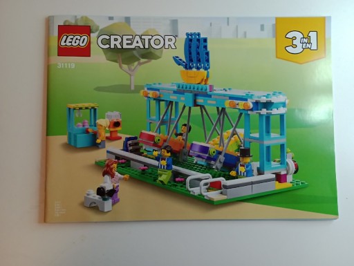 Zdjęcie oferty: Lego Ferris Wheel 3 w 1. 31119 instrukcja