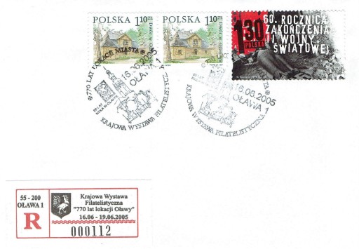 Zdjęcie oferty: 2005-Oława, 770lat lokacji Oławy, R "okol.