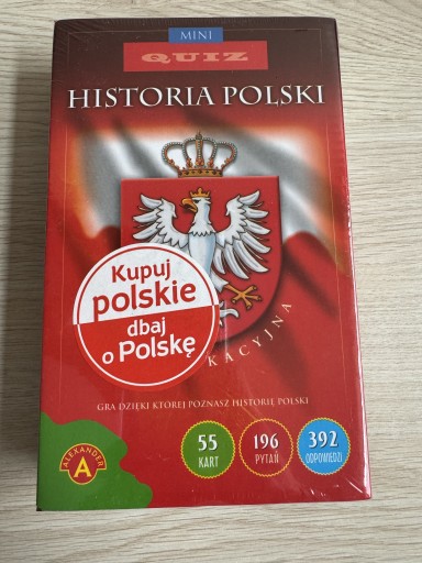 Zdjęcie oferty: Mini Quiz Historia Polski Alexander Nowe!