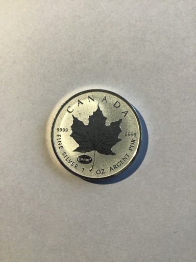 Zdjęcie oferty: Kanadyjski liść klonowy 5 dolarów 