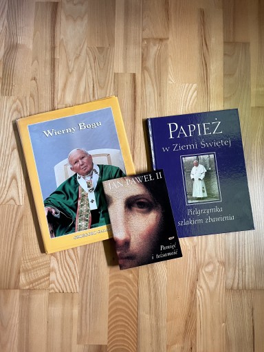 Zdjęcie oferty: Jan Paweł II, papież, zestaw książek