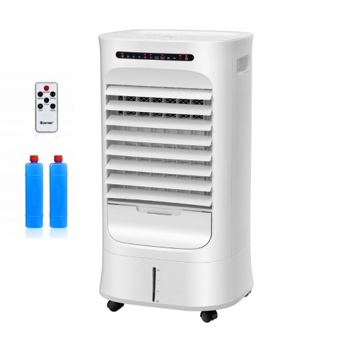 Zdjęcie oferty: Duży klimator 3w1 75W Biały 10L + 2 wkłady chłodzące Nowy 700