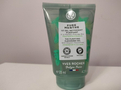 Zdjęcie oferty: Yves Rocher żel do twarzy nowy Pure Menthe