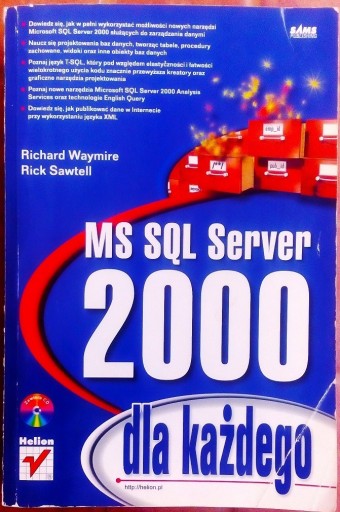 Zdjęcie oferty: MS SQL Server 2000 dla każdego 