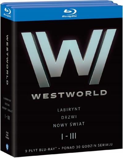 Zdjęcie oferty: Westworld sezony 1-3  9x Blu-ray PL