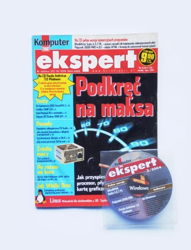Zdjęcie oferty: Komputer Świat Ekspert 3/2004 (10) + CD magazyn