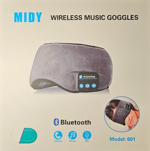 Zdjęcie oferty: 2x maska na oczy z muzyką Bluetooth