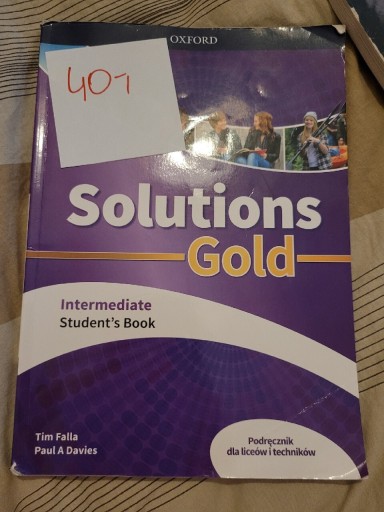 Zdjęcie oferty: Solutions Gold Intermediate