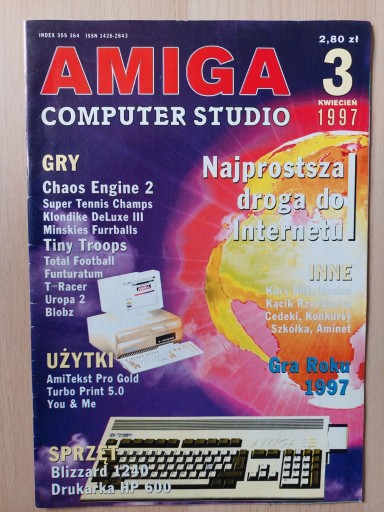 Zdjęcie oferty: Amiga Computer Studio nr 3/1997
