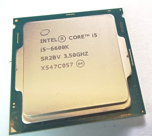 Zdjęcie oferty: Intel Core i5 6600K 3.5 GHZ 4-rdzeniowy SR2BV 