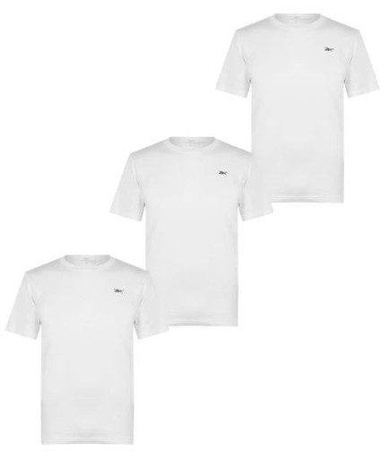 Zdjęcie oferty: Koszulki REEBOK T-shirt męski 3 PACK biały roz. M