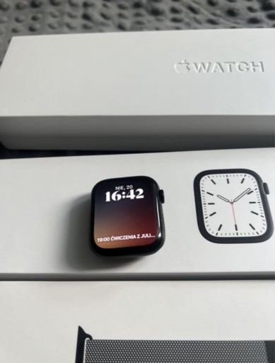 Zdjęcie oferty: Apple Watch 7 45mm bransoleta mediolańska ! 