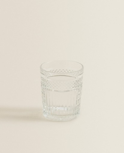 Zdjęcie oferty: Szklanka kubek z wypukłym wzorem Zara home kawa