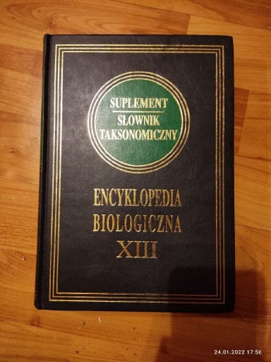 Zdjęcie oferty: Encyklopedia biologicznaXIII SŁOWNIK Taksonomiczny