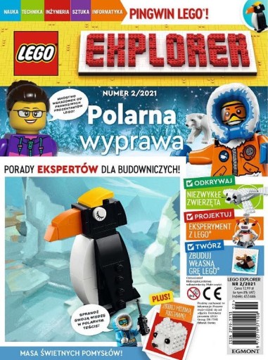 Zdjęcie oferty: Lego Explorer 2/2021 - nowy, kompletny z polybug