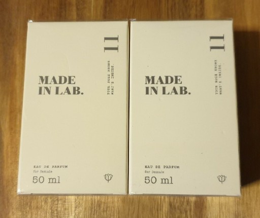 Zdjęcie oferty: NOWE perfumy Made in Lab nr 11 FOLIA cena za ZESTAW 2 sztuki tanio