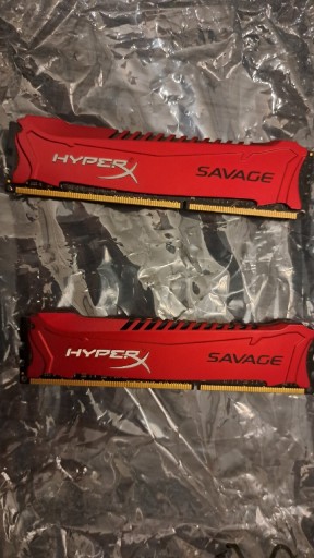 Zdjęcie oferty: Pamięć RAM HyperX Savage 2x8Gb DDR3 cl11 1600/2400Mhz