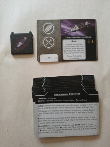 Zdjęcie oferty: Star Wars X Wing Karty Specjalnych Pòl Bitew