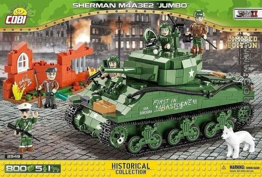 Zdjęcie oferty: COBI 2549 limited edition SHERMAN JUMBO M4A3E2 general Patton