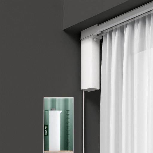 Zdjęcie oferty: Inteligentny karnisz Tuya WiFi Zigbee z silnikiem i pilotem