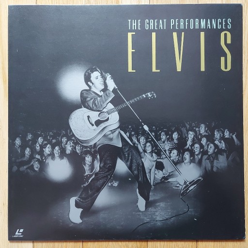 Zdjęcie oferty: Laserdisc Elvis Presley  The Great Performances EX