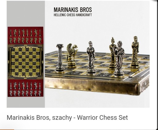 Zdjęcie oferty: Szachy - Romans Chess Set, najlepsza cena