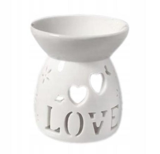 Zdjęcie oferty: Kominek,podgrzewacz ''LOVE' ceramiczny(435&)