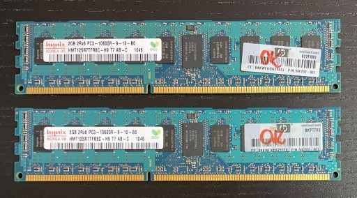 Zdjęcie oferty: Pamięć DDR3 1333MHz CL9 2GB HP