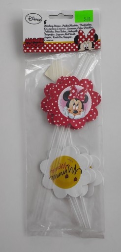 Zdjęcie oferty: Słomki plastikowe Minnie Mouse