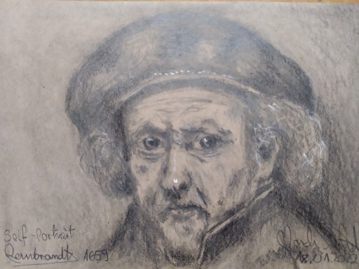 Zdjęcie oferty: Rembrandt van Rijn Self Portrait 1659