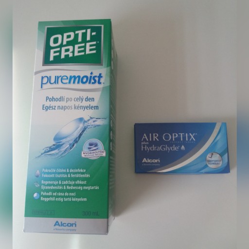 Zdjęcie oferty: Alcon AIR Optix + Optifree soczewki + płyn