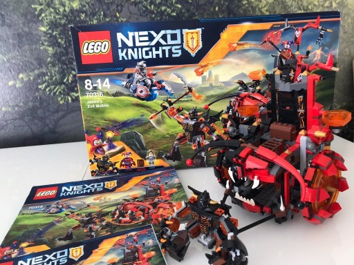 Zdjęcie oferty: LEGO Nexo Knights - Pojazd Zła Jestro 70316