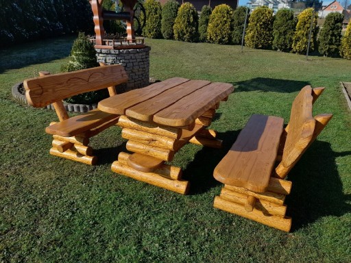 Zdjęcie oferty: Meble ogrodowe, ławki, ławka, zestaw 150cm