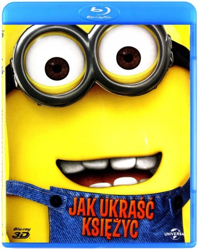 Zdjęcie oferty: FILM MINIONKI JAK UKRAŚĆ KSIĘŻYC BLU-RAY 3D nowy