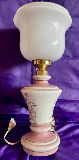 Zdjęcie oferty: Lampy naftowej Mosiężna i ceramiczna