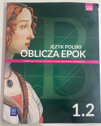 Zdjęcie oferty: Język Polski oblicza epok 1.2