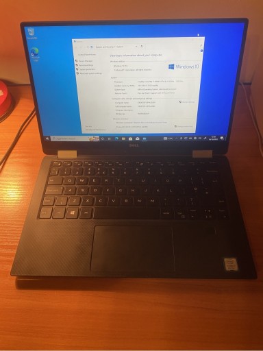 Zdjęcie oferty: LAPTOP DELL XPS 13 9365 i7 8GEN RAM 16GB SSD 512GB