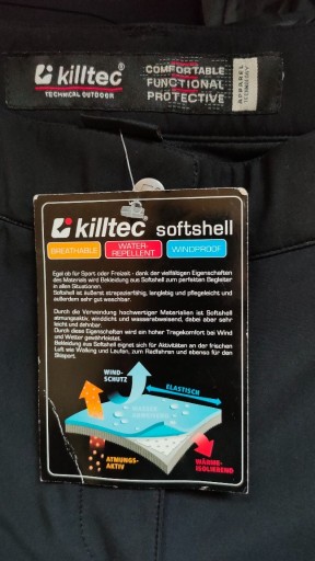 Zdjęcie oferty: Killtec spodnie narciarskie softshell
