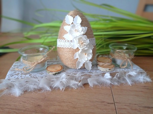 Zdjęcie oferty: Stroik wielkanocny ozdoba dekoracja jajko 