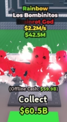 Zdjęcie oferty: Los Bombinitos Steal A Brainrot Roblox