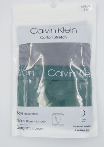 Zdjęcie oferty: Calvin Klein 2 Bokserki Majtki M Chłopca Bielizna