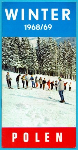 Zdjęcie oferty: POLSKA - Zima 1968/69 informator turystyczny