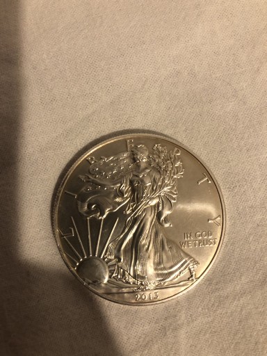 Zdjęcie oferty: Srebrny amerykański orzeł 2013 moneta bulionowa